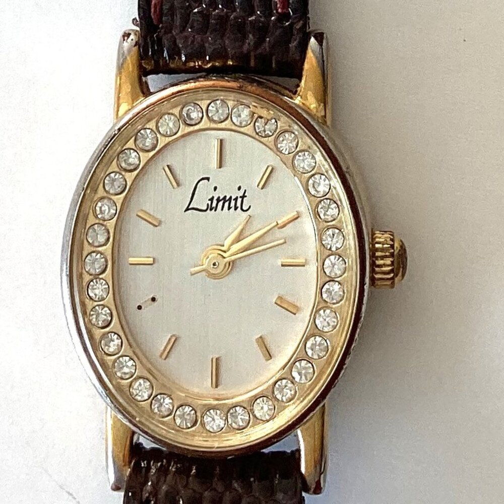Women's Limit Wrist Watch K 63 / 06037 Stainless Steel Back Lizard Calf Strap